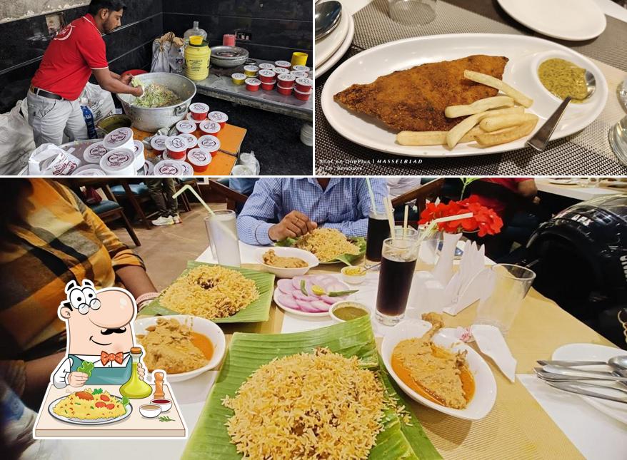 Food at Dada Boudi Hotel