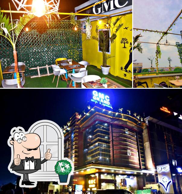 Enjoy the view at the outside area of Hotel Grand GMC - Gomti Nagar Lucknow