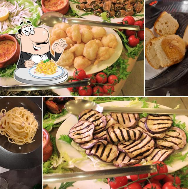 Spaghetti alla carbonara al La Locanda Ristorante & Pizzeria