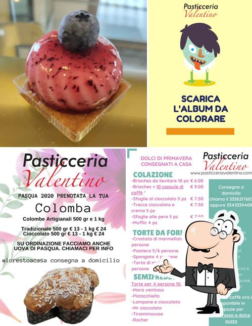 Gli interni di Pasticceria Valentino Bar