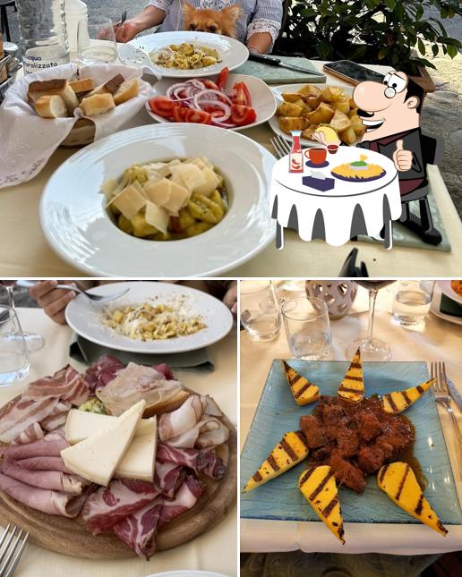 Piatto di formaggi al Ristorante Il Feudo