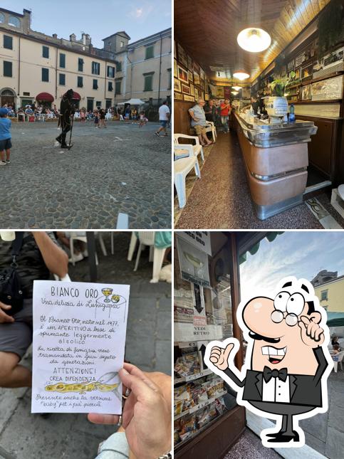 Gli interni di Bar Luciano