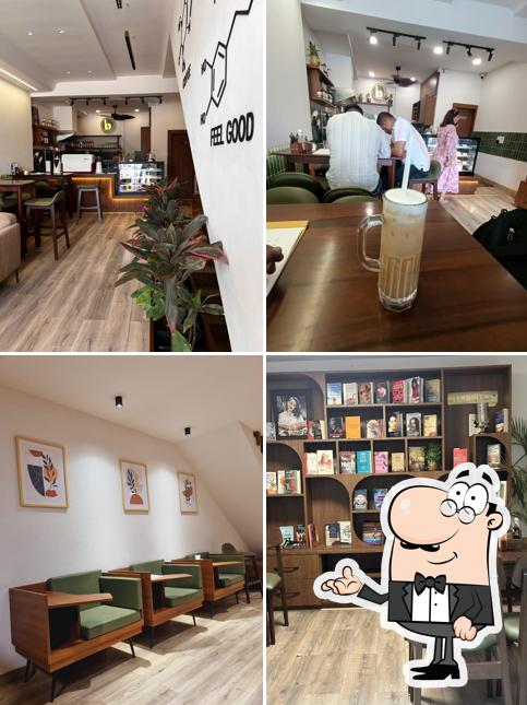 The interior of Brewman Coffee