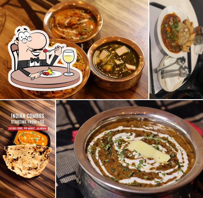 Food at Cafenea Foods - Best Buffet in Jalandhar PPR Market