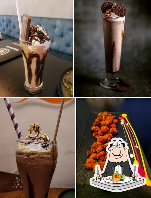 Chocolate mousse at Huddles Cafe