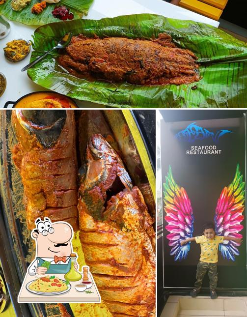 Meals at Kalanji seafood restaurant