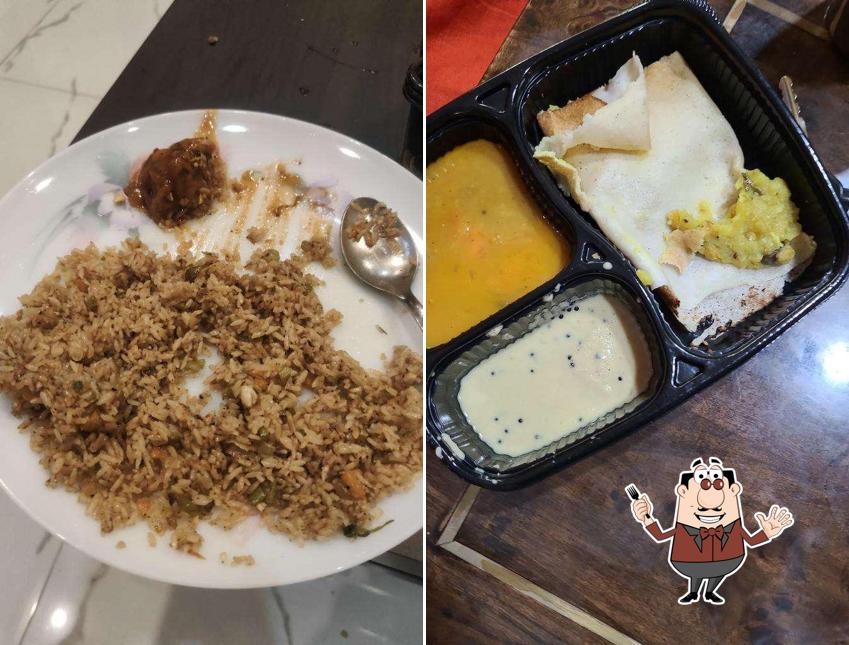 Food at Rice "n" Roti