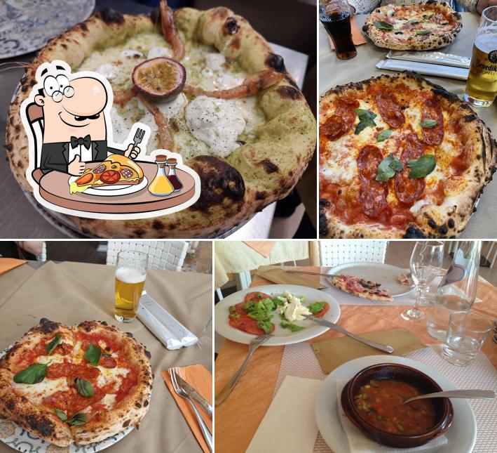 A Ristorante Pizzeria Garden, puoi goderti una bella pizza