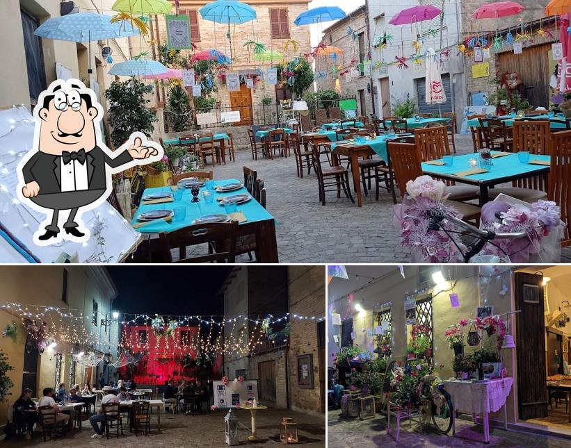 Siediti a un tavolo di Bar Pizzeria Ristorante Del Corso