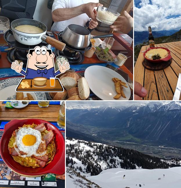 Cibo al Cabane des Violettes CAS