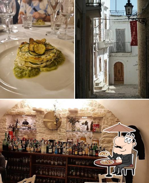La esterno e bevanda del ristorante