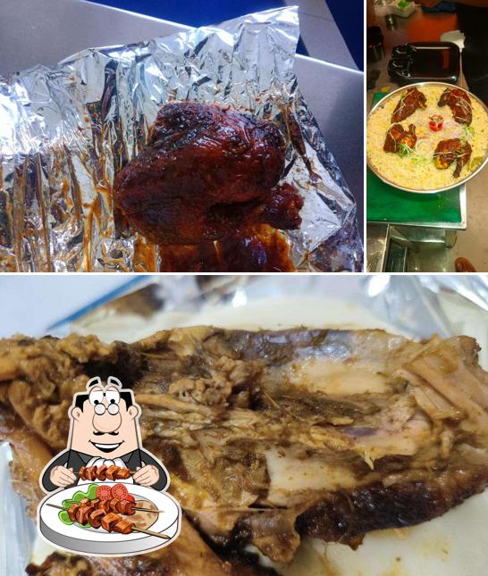 Food at Kahif Shawarma