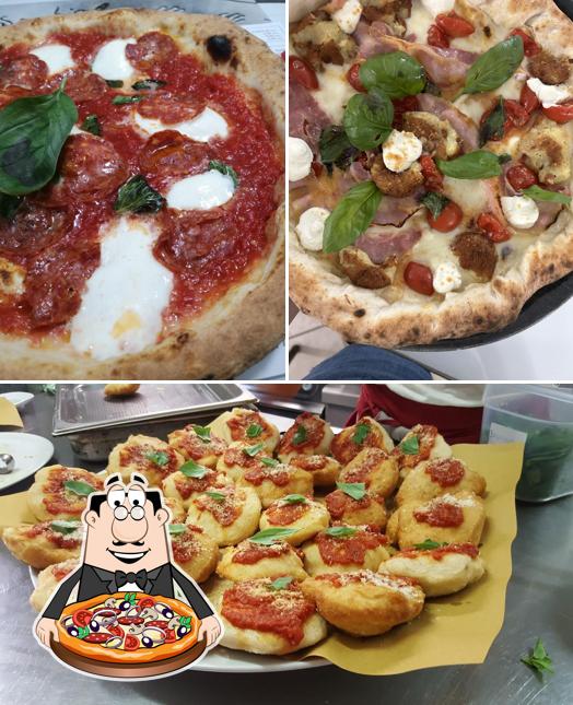 A Made In Sud Pizzeria Trattoria, puoi ordinare una bella pizza