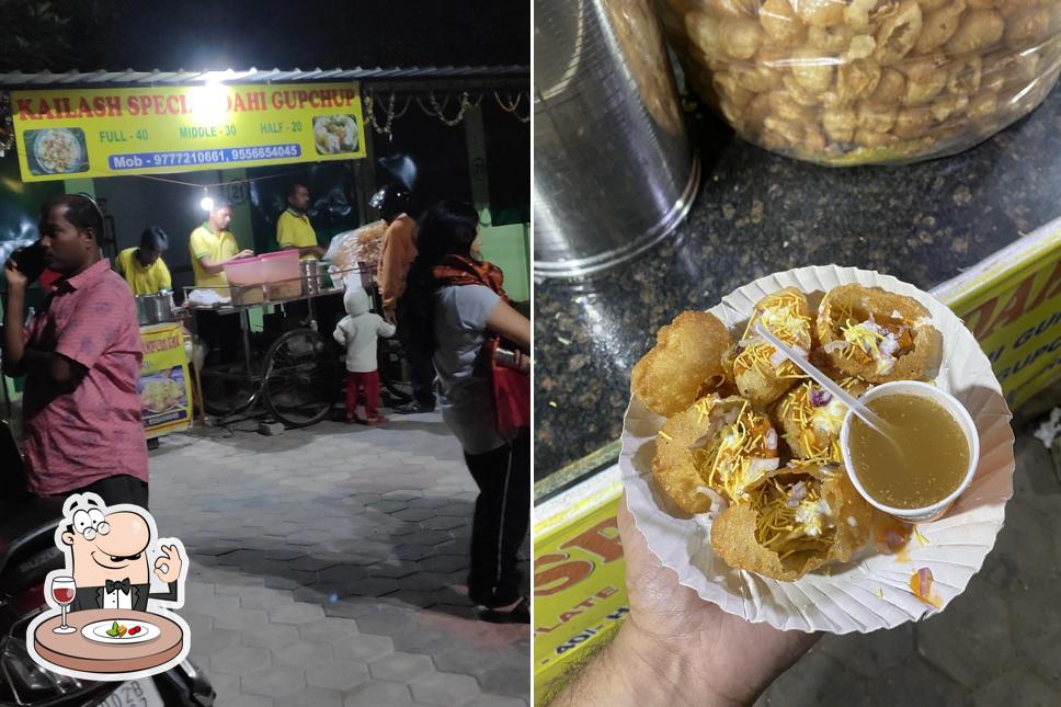 Food at Kailash Special Dahi Gup Chup