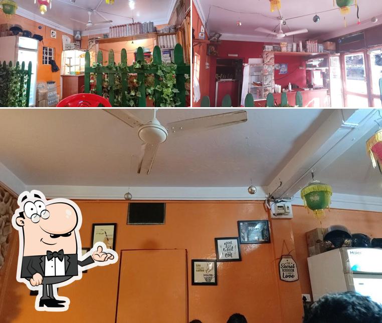 The interior of Rica's Cafe
