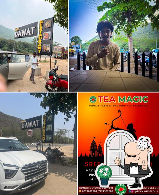 Check out how TEA MAGIC looks outside