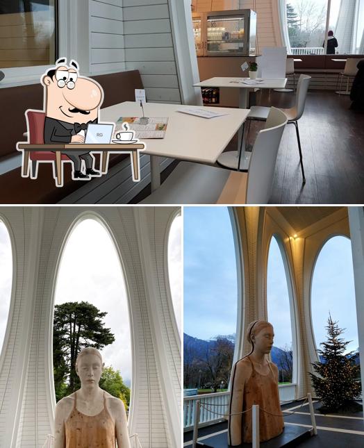 Gli interni di Tamina Therme