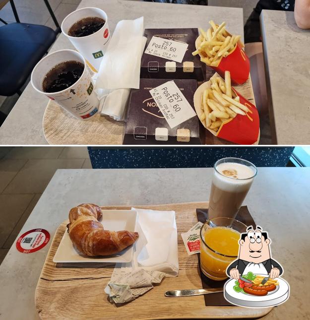 Cibo al McDonald's Cantù