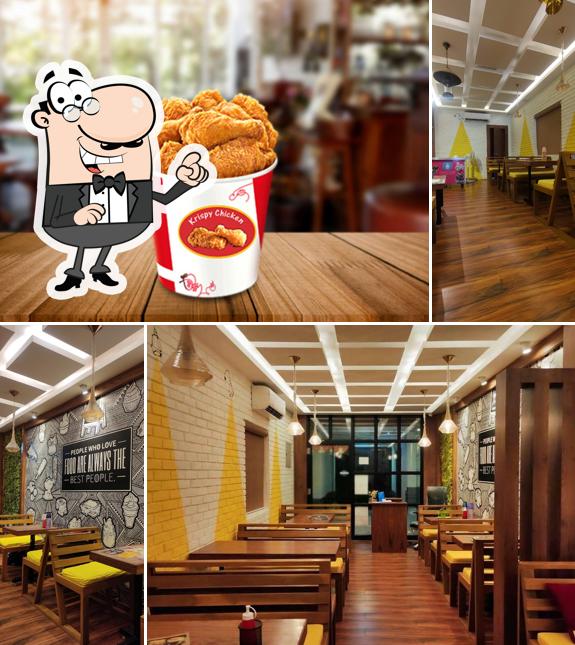 Check out how Krispy Chicken looks inside
