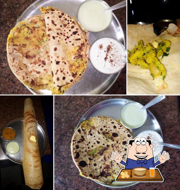 Meals at Krishna Udupi Hotel