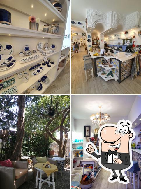 Gli interni di La Bottega di Villa Maria