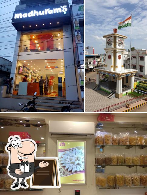 This is the picture displaying exterior and interior at Madhuram's