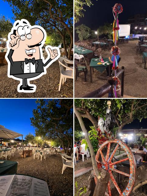 Gli interni di Il Giardino Saraceno PANE CUNZATU Roccalumera