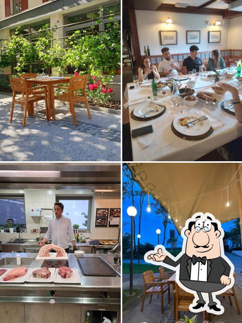 Siediti a un tavolo di Dvor Jezersek Brnik