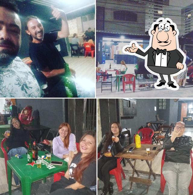 O interior do Rock Bar do Gordinho