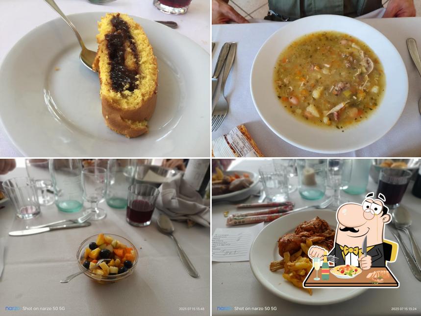 Cibo al Trattoria Breolungi