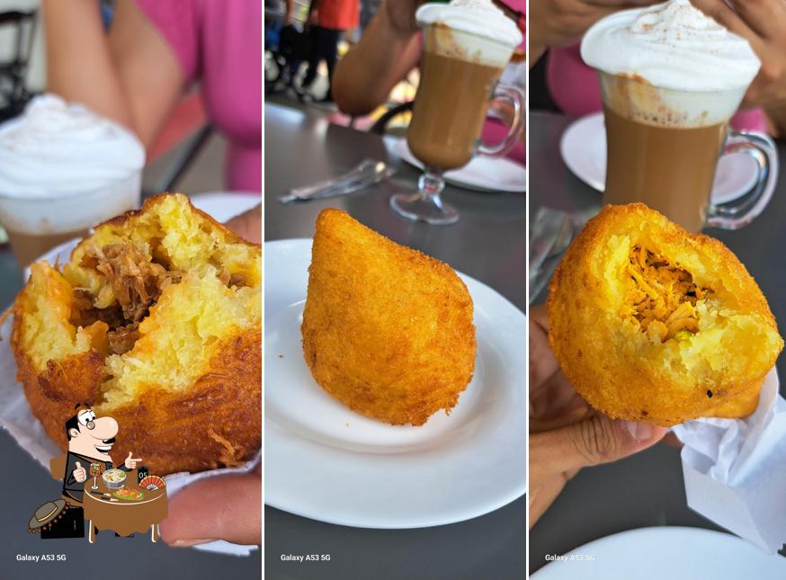 Comida em Panificadora Lá trem pão