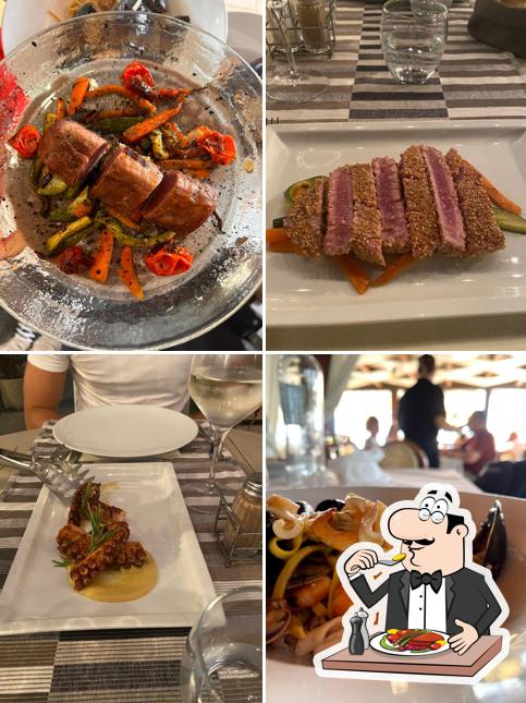 Cibo al Ristorante Bagno Delfino