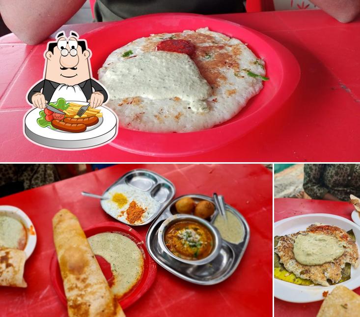 Meals at Ramesh Dosa Centre