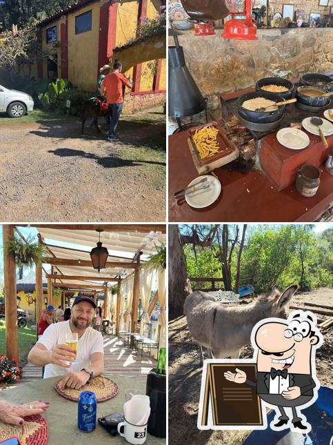 O exterior do Fazenda Paraíso