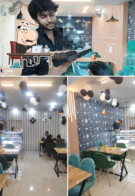The picture of MAGIC OVN Cafe & Bakery’s interior and beverage