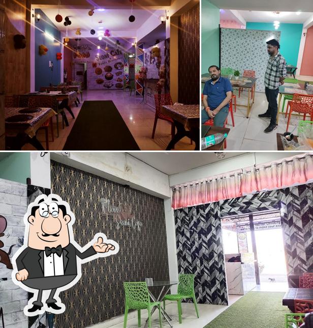 The interior of Seoni cafe & family restaurant