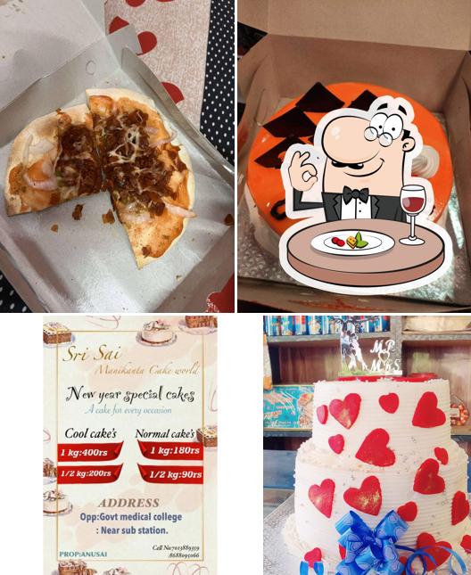 Food at Sri Sai Manikanta Cake World