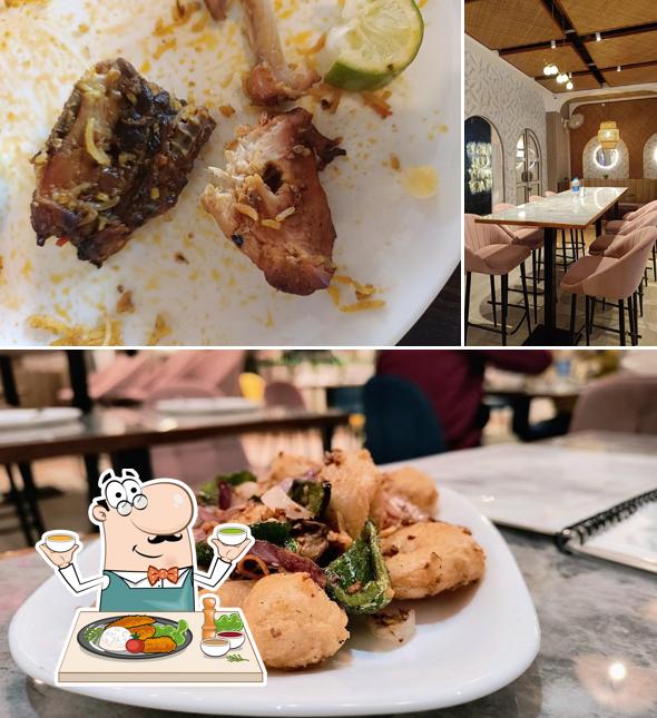 Take a look at the picture displaying food and interior at Tempting Bistro