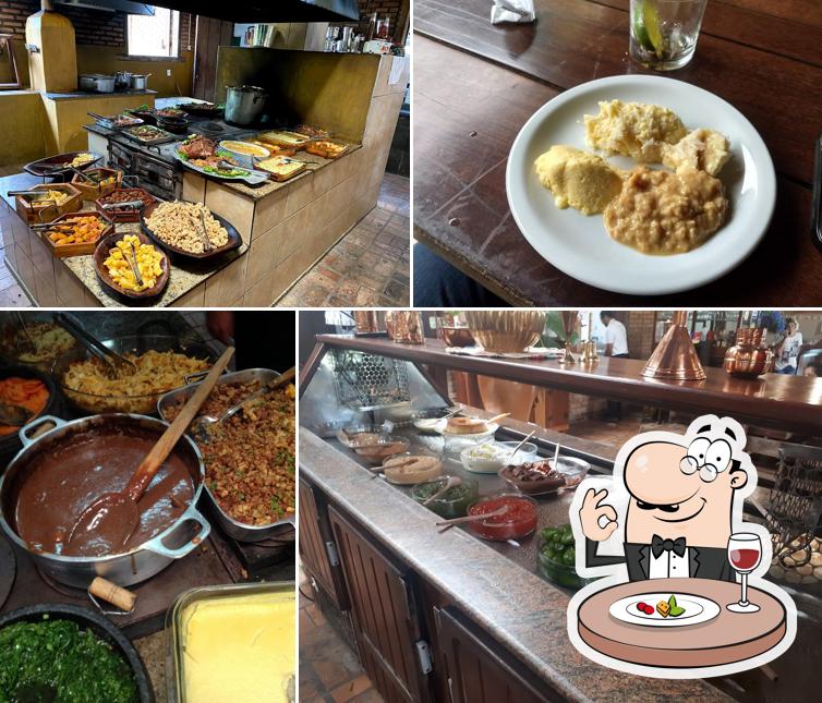 Platos en Restaurante Panela de Pedra