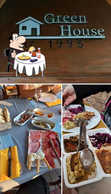 Piatto di formaggi al Green House Ristorante Pizzeria