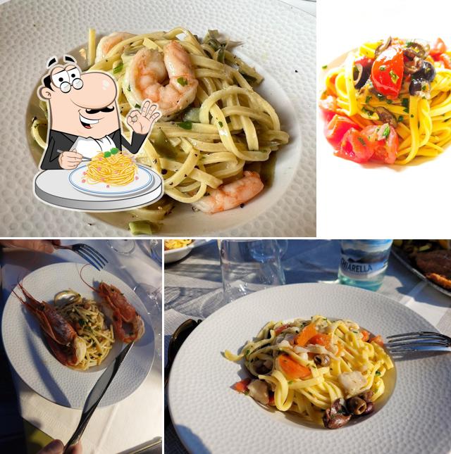 Spaghetti alla carbonara al Ristorante Lago