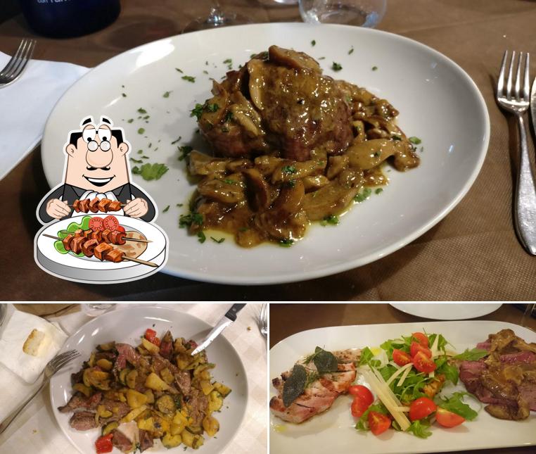 Platti al Trattoria Da Gina