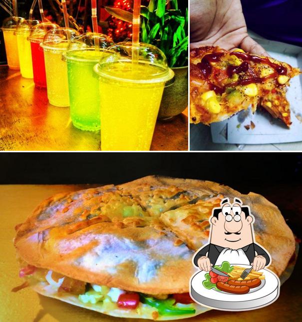 The restaurant's food and beverage