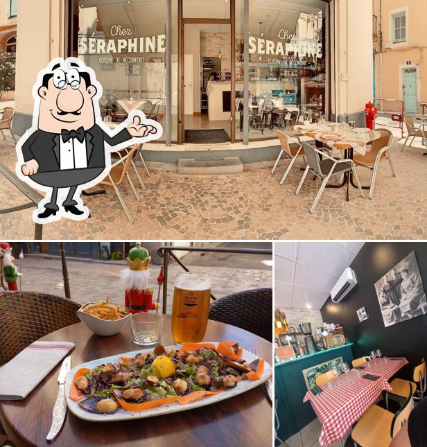 L'intérieur de Chez Séraphine