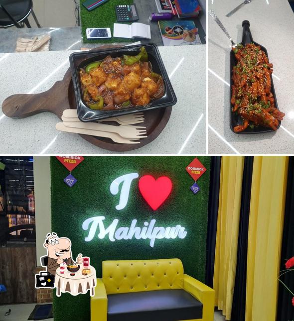 Food at Dominick Pizza Mahilpur
