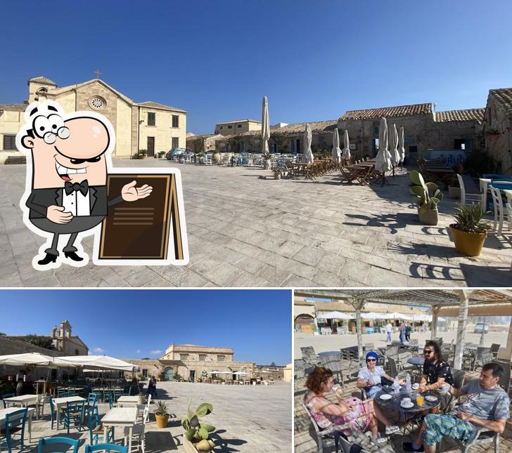 La foto di esterno e interni da La Muciara Restaurant - Marzamemi