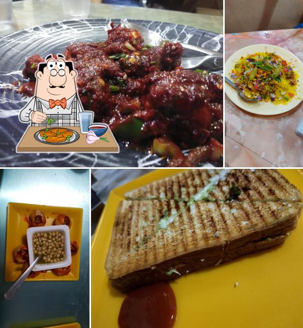 Chicken wings at New Lucky Restaurant