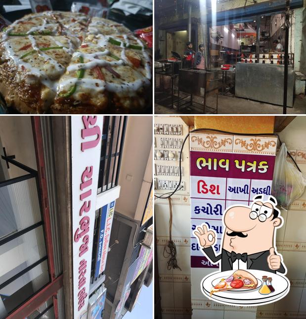 Order pizza at CHARBHUJA NASTA HOUSE