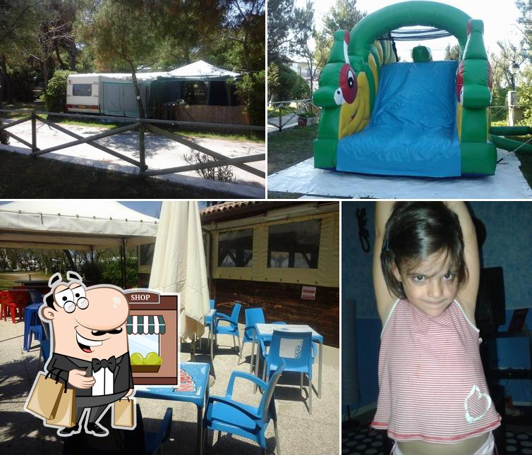 Gli esterni di Camping Pineta
