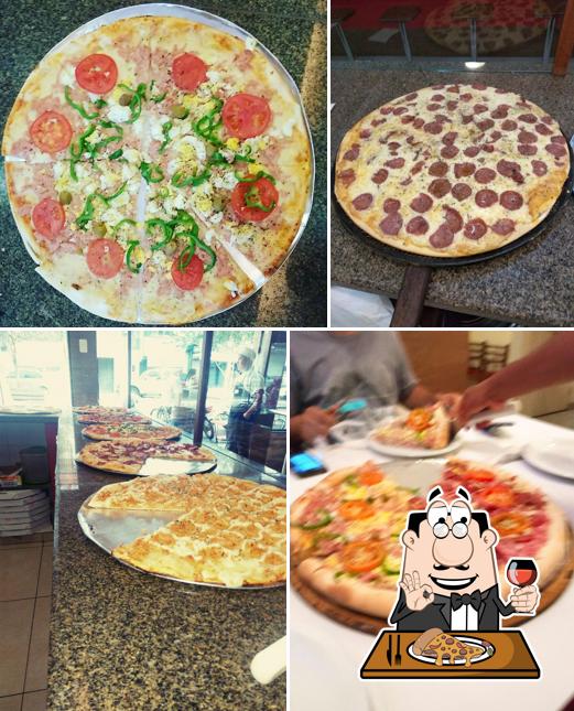 Escolha diversos estilos de pizza